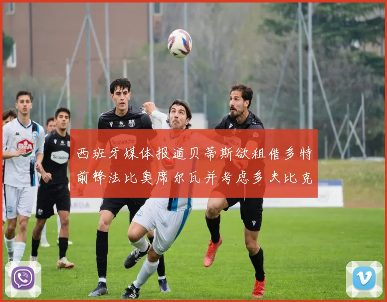 西班牙媒体报道贝蒂斯欲租借多特前锋法比奥席尔瓦并考虑多夫比克